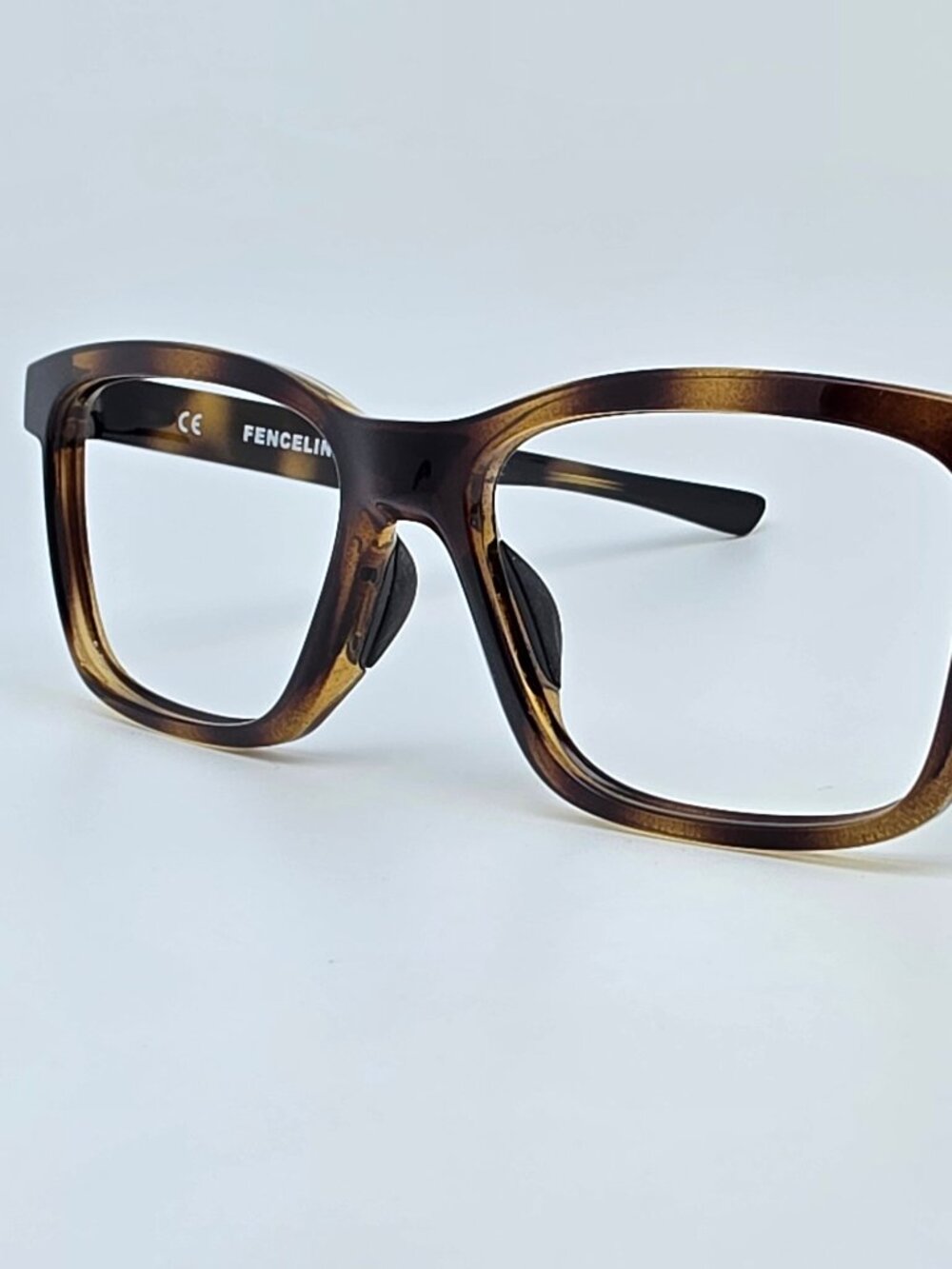 Oakley OX8069-0253 Fenceline Polished Tortoise Eyeglasses Frame 53-16-136